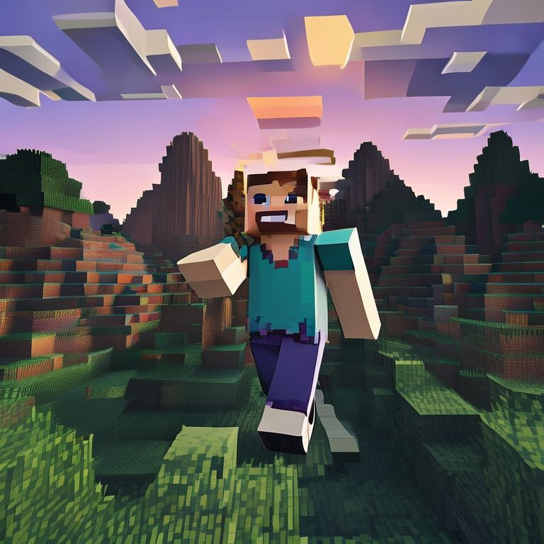 การสร้างสรรค์ภาพลักษณ์ใน Minecraft